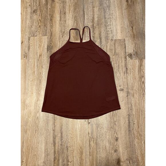 Athleta Womens Chi Dot Mesh Train Tank Top Size Medium - Picture 1 of 12